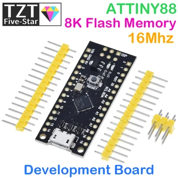 MH-Apró ATTINY88 micro fejlesztési tanács 16Mhz /Digispark ATTINY85 Korszerűsített /NANO V3.0 ATmega328 Kiterjesztett Kompatibilis az Arduino