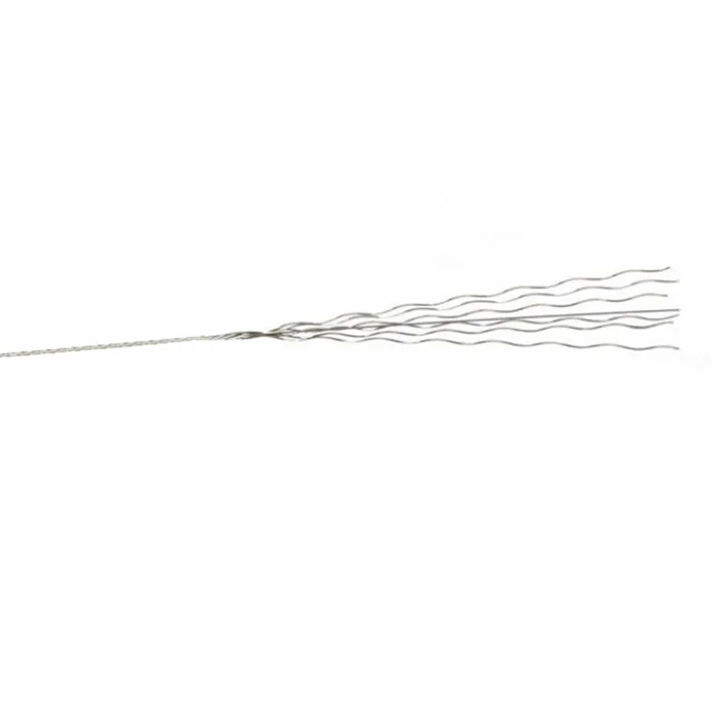 304 acél kötél Dia 0.15 0.2 0.25 0.3 mm 1X7 a sodort huzalt csavar vonal Halászati drótkötél lágy húr vékony gyöngyök kötelet, kézimunka