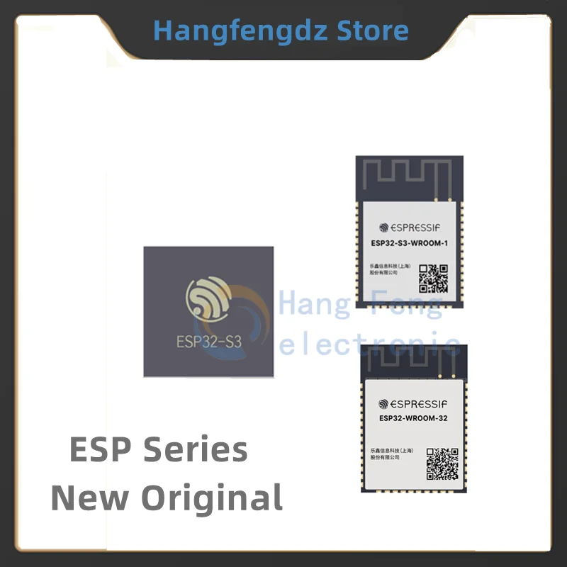 ESP32-S2-MINI-1-N4 ESP32-S2-MINI-1-N4R2 (4 MB) WiFi+ Bluetooth Dual Core CPU Modul Új, Eredeti