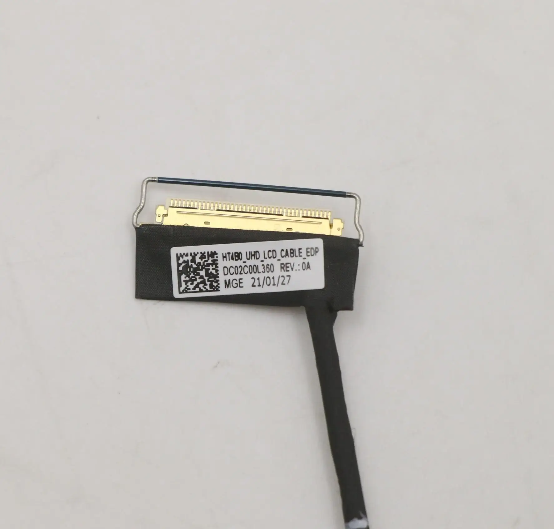 Eredeti UHD LCD Kábel 4K a ThinkPad T 14 P14s Gen2 HT4B0 sorozat FRU 5C10Z23933 DC02C00L360