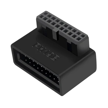 USB 3.0 19P 20P Hosszabbító Adapter Plug-in Konverter Számítógép, PC Alaplap