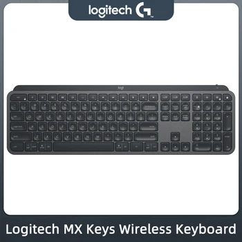 Logitech MX Billentyűk Fejlett Vezeték nélküli, Világító Billentyűzet, Tapintásra Érzékeny Gépelés, Háttérvilágítás, Bluetooth, Windows / MacOS