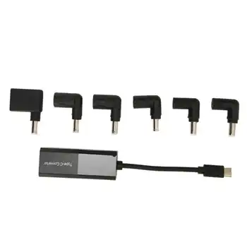 USB-C DC Adapter 65 w-os, Automatikus Feszültség-Szabályozás 5.5x2.1mm Női USB C Laptop Töltő Adapter Átalakító új