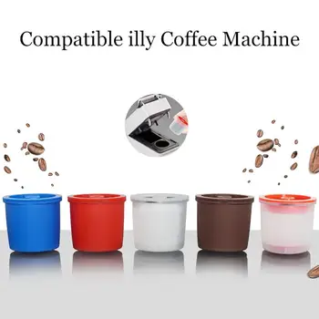 Kávé Szűrő Csésze Fedő Újrafelhasználható Újratölthető Csere Kávét Szűrés Kapszula Kupa Konyhai felszerelések