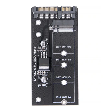 M2 SATA3.0 SSD Adapter B Gombot SSD Átalakító 22 Pin-Kelő Testület Támogatja NGFF 2230 2242 M2-es SSD Támogatás NGFF 2260 2280 M2-es SSD