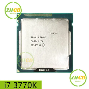 Intel i7 3770K Quad-core LGA 1155 3,5 GHz-es, 8MB Cache TDP 77W asztali CPU