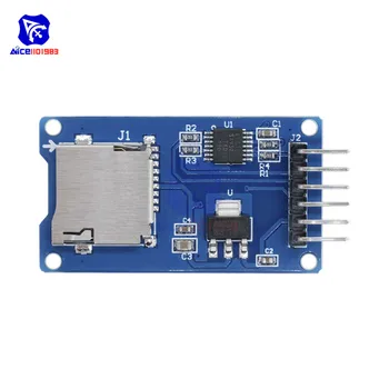 diymore 5DB/Sok Micro SD / TF Kártya Memória Pajzs Modul SPI Interface Arduino Micro SD tárhelybővítés Igazgatóság
