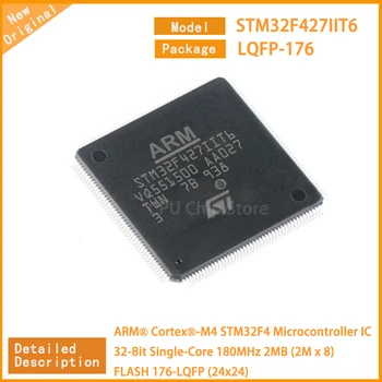 1~5db Új STM32F427IIT6 STM32F427 MCU Mikrokontroller IC 32 Bites Single-Core 180MHz 2MB (2M x 8) a FLASH 176-LQFP