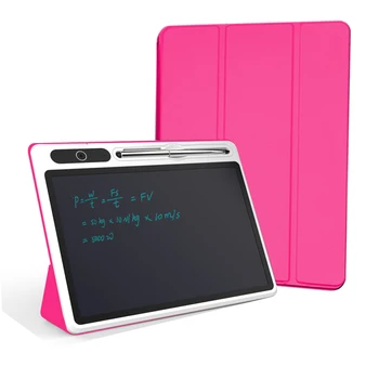 10 hüvelykes LCD-Elektronikus üzenet Írás Tabletta Hordozható Intelligens Tábla a bőrtok Idősek, Gyermekek Írni