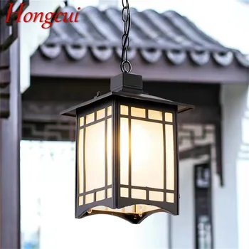 Hongcui Klasszikus Medál Fény Retro Modern Kültéri LED Lámpa Vízálló Haza Folyosó Dekoráció