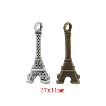 70pcs Eiffel-Torony Kézműves Kellékek Varázsa Medálok DIY Ravaszkodó Ékszerek Megállapítások, Hogy a Tartozék 2343
