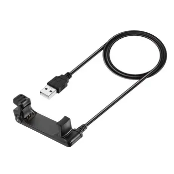 USB Töltő Dokkoló Töltő Adapter adatátviteli 1m Kábel Vonal Hordozható Garmin Forerunner 220 Intelligens Karóra T84D