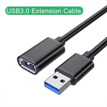 3.0 USB Hosszabbító Kábel 5m Férfi-Nő 3m 2m 1m Gyors Adatátvitel adatkábel-USB 3.0 2.0 Hosszabbító Kábel Laptop, PC, pendrive