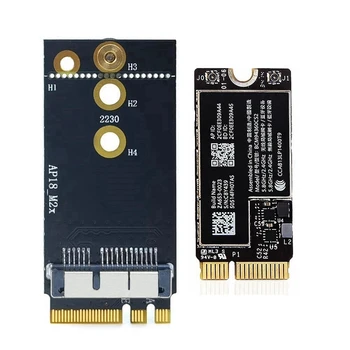 BCM94360CS2 kétsávos Wifi Kártya NGFF M. 2 Kulcs/E Adapter Kártya 11 hüvelyk A1465 13Inch A1466